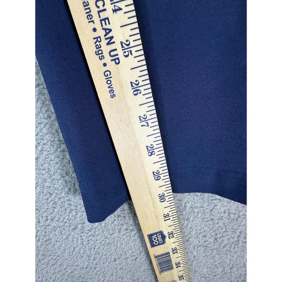 Adidas Golf Pants Mens 30x30 Blue Stretch Polyester Spandex Athletic Trousers - Picture 5 of 10